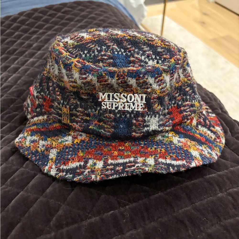 Missoni Supreme Black and Gray Hat